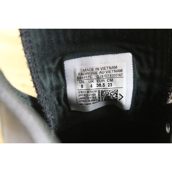 Converse Womens Sneakers Highs Sz 6 Chucks Silver Metallic Silver Triple Zip - Picture 7 of 7